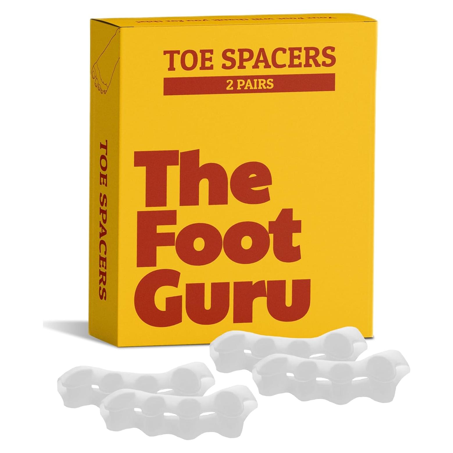 Separadores Ortopédicos de Dedos Kubbar - Alivio Juanetes 2 Pairs