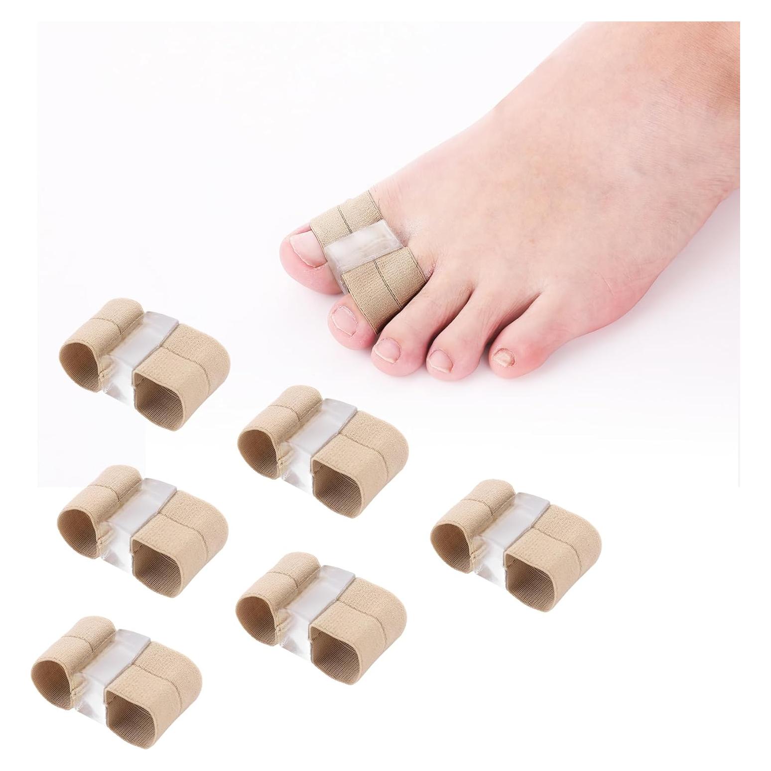 Separadores de Dedos de Gel BRAVEGARE para Juanetes - 6 Piezas