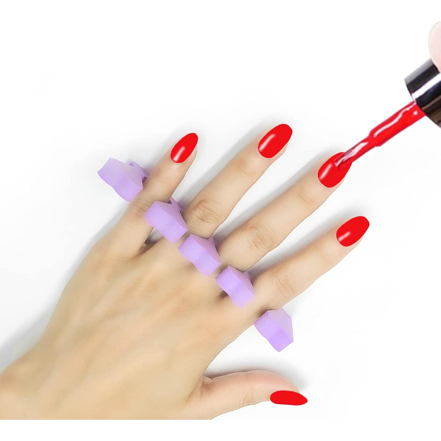 Separadores de Dedos EVA Biguphate - 24 Piezas para Pedicura