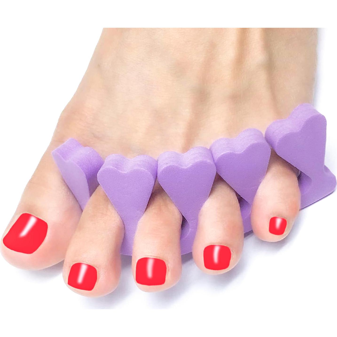 Separadores de Dedos EVA Biguphate - 24 Piezas para Pedicura