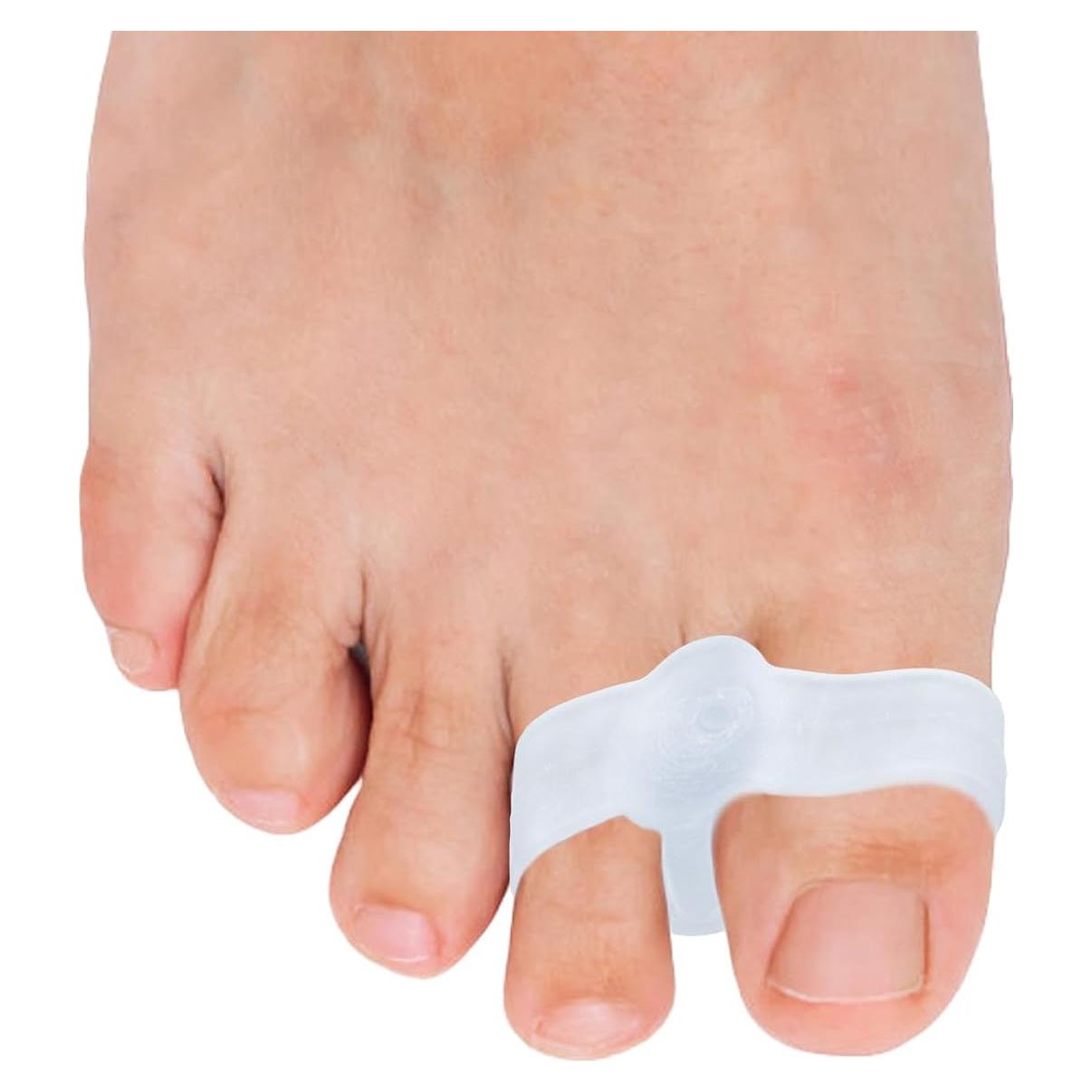 Separadores de Dedos de Silicona 12 Piezas Lasuroa 5x1.4cm