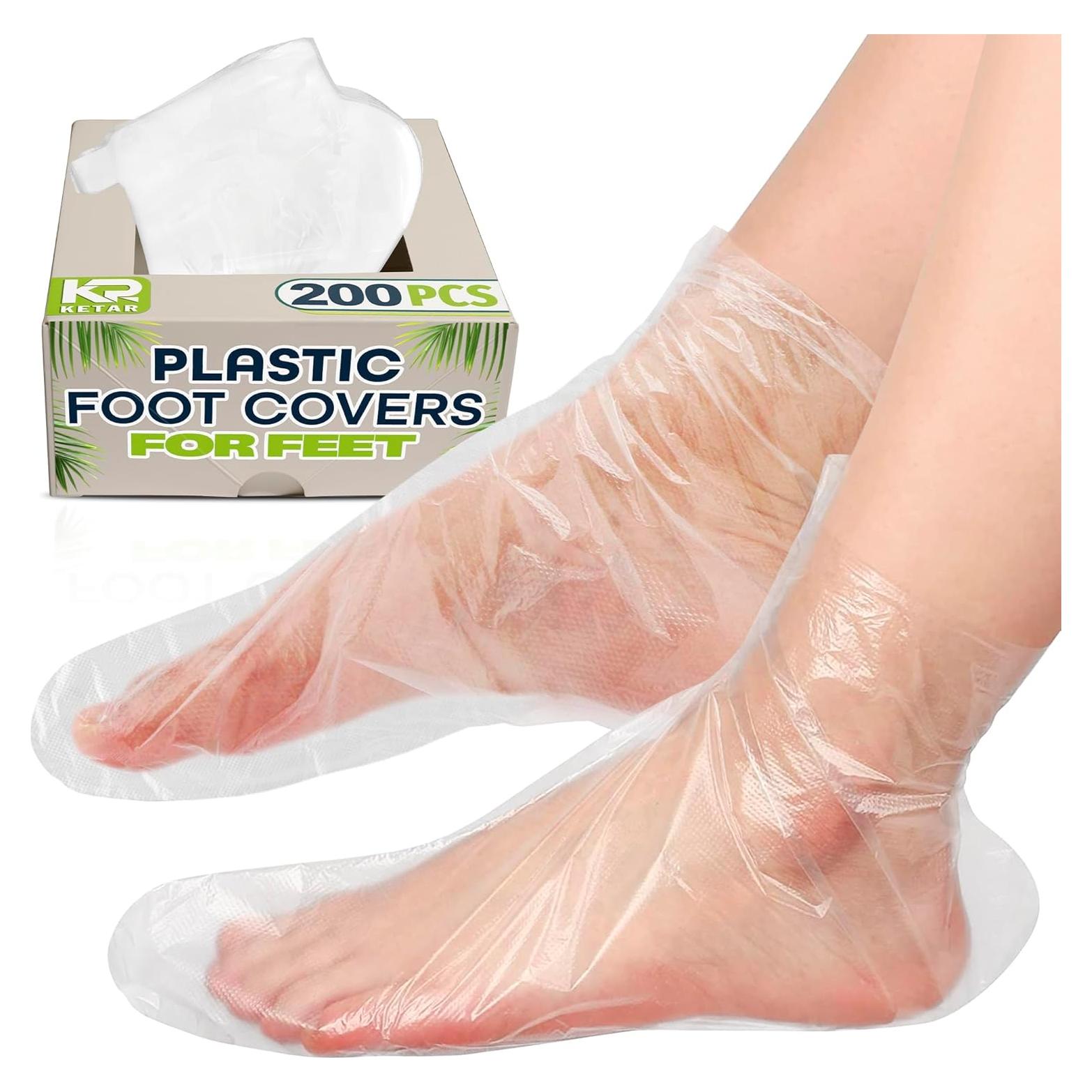 200 Bolsas de Cera de Parafina KETAR para Hidratación de Pies