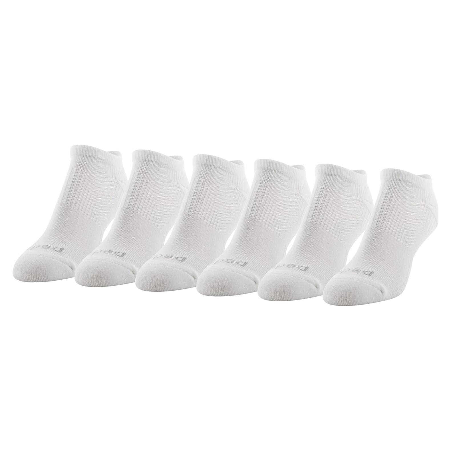 Calcetines Cortos Peds para Mujeres 6 Pares Soporte Arco