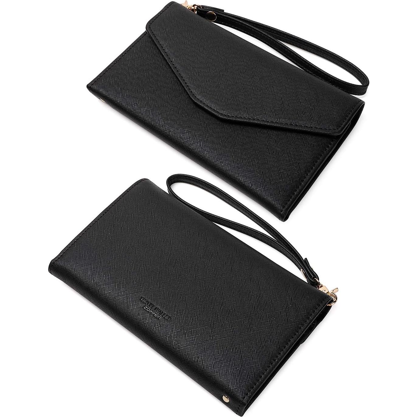 Portafolios de Pasaporte Zoppen Ver.5 con Bloqueo RFID Negro