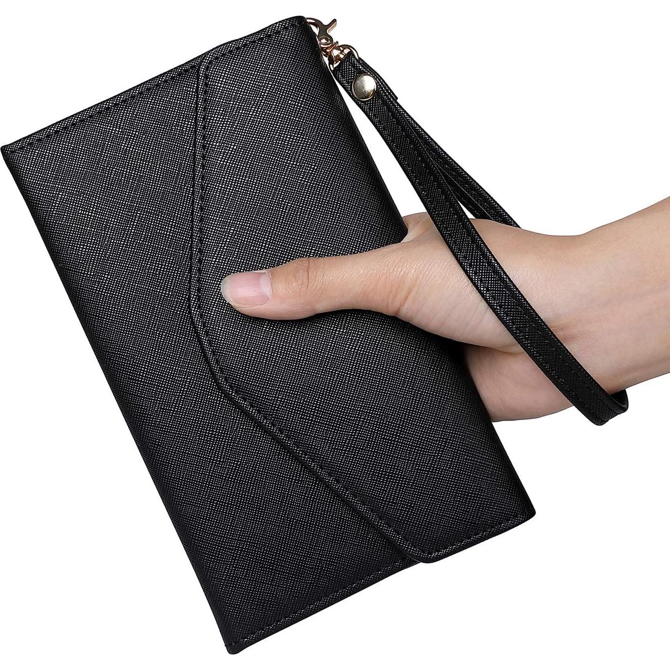 Portafolios de Pasaporte Zoppen Ver.5 con Bloqueo RFID Negro