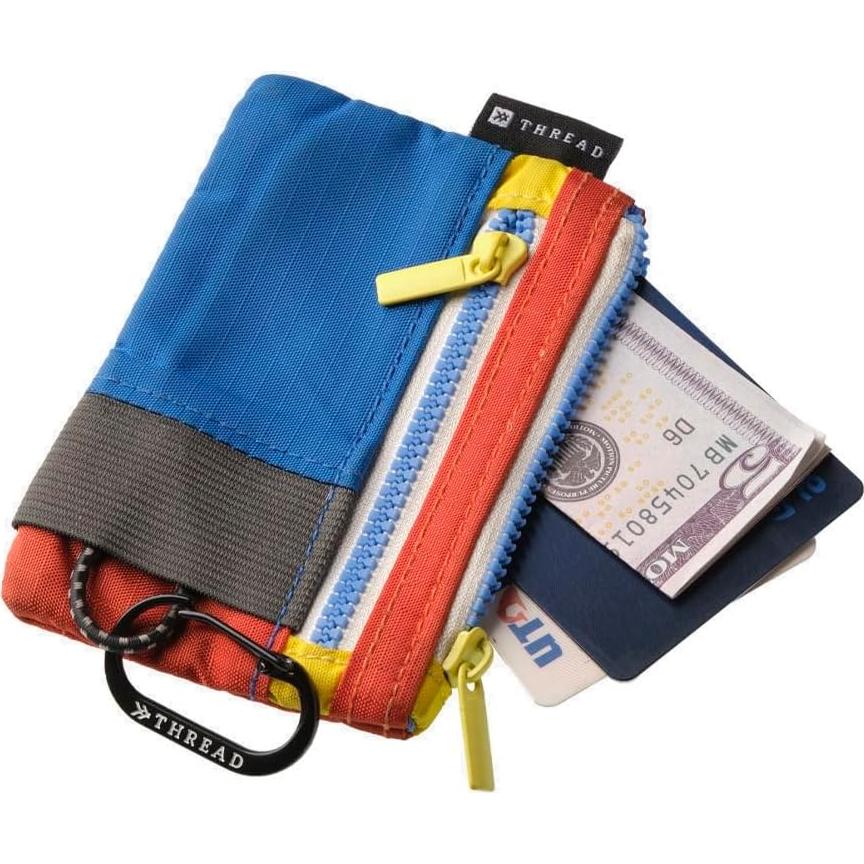 Cartera Pouch Thread Wallets - Compacta con Cierre y Bolsillos