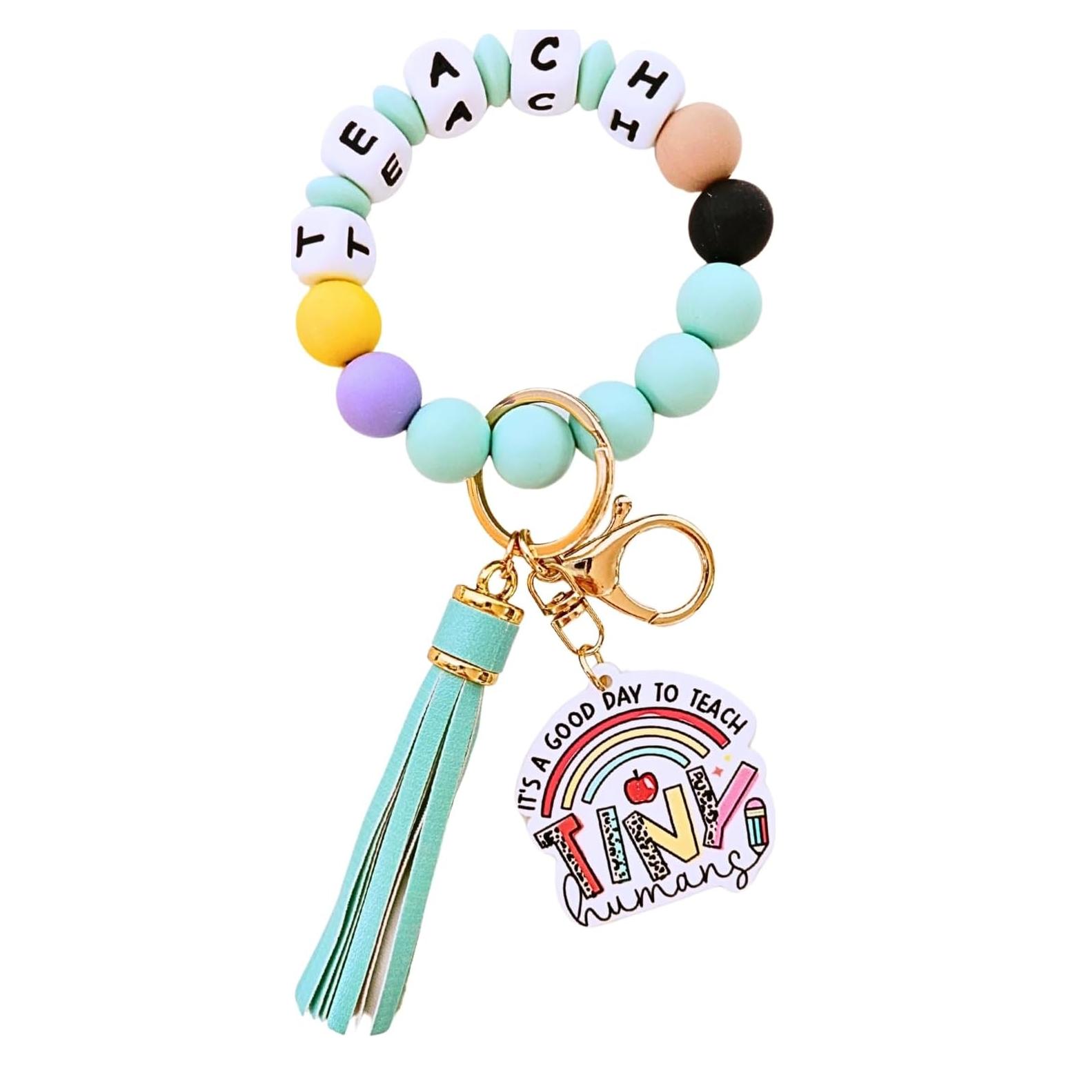 Pulsera de Silicona y Llavero para Maestros - Regalo Agradecimiento