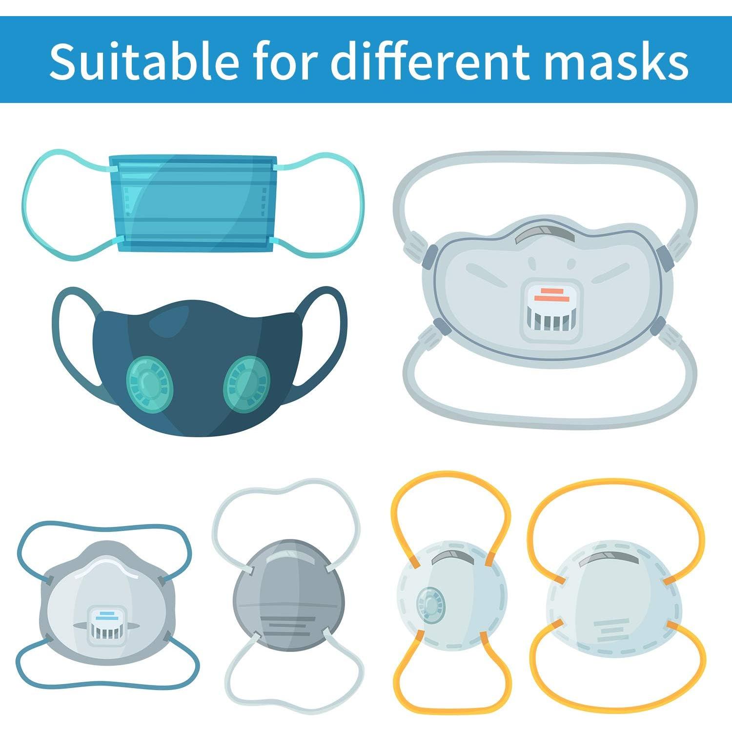 Extensor de Correa para Orejas WILLBOND Ajustable Antideslizante 30 Pzas