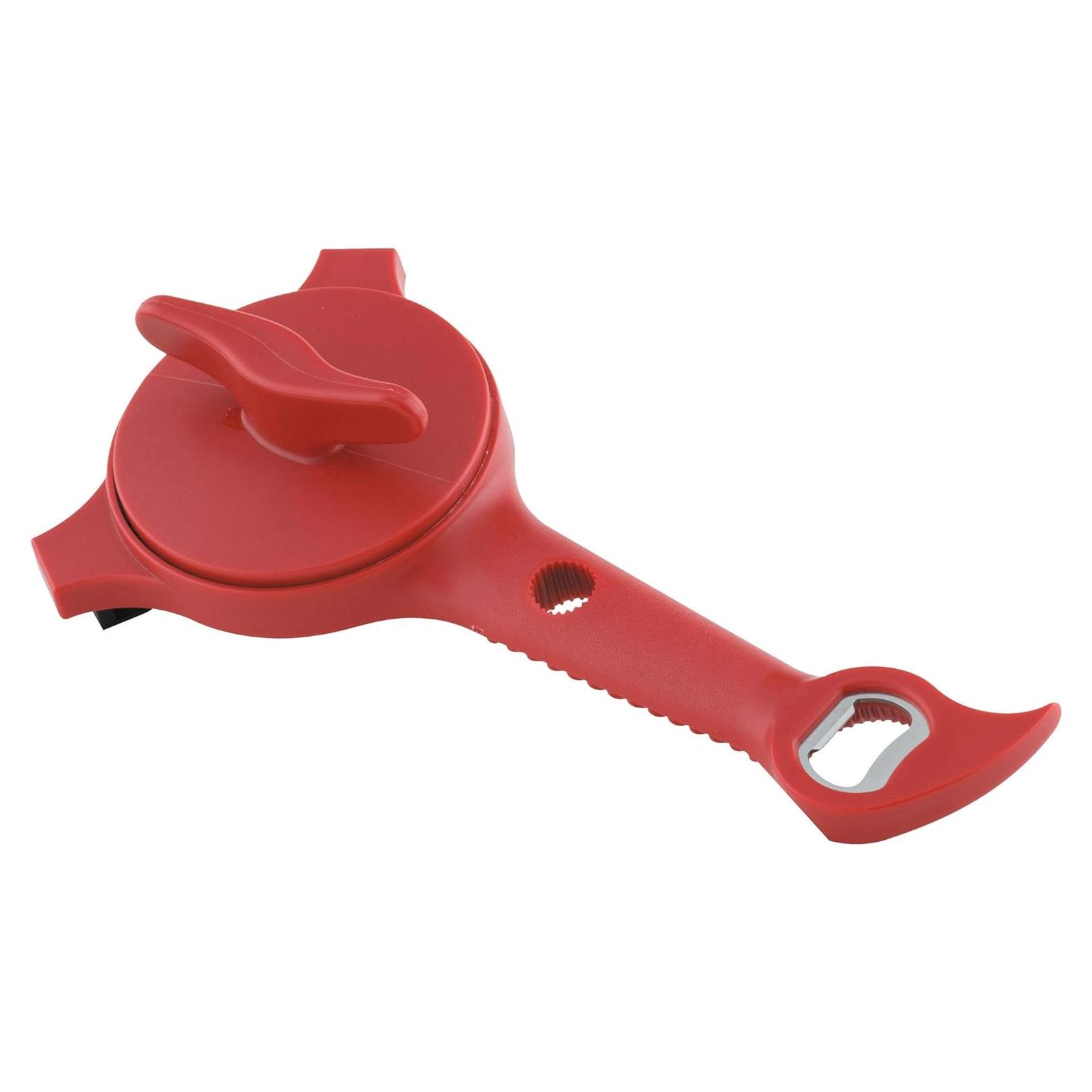 Abrebotellas Multifuncional Kuhn Rikon 5-en-1 Rojo 12.7x25.4cm