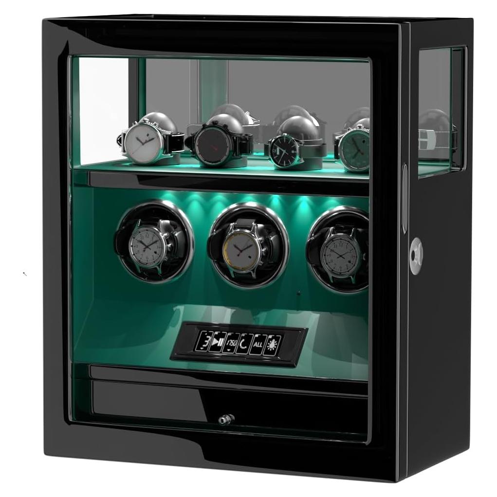 Cargador de Reloj Automático DUKWIN con Huella Dactilar 3+4