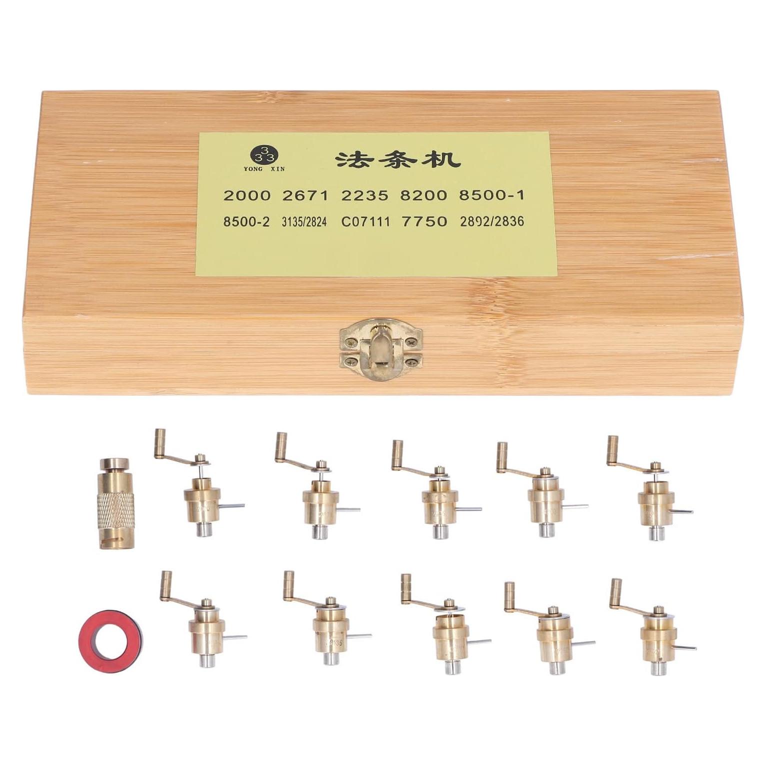 Juego de Enrollador de Relojes Pissente con Mango Ergonómico