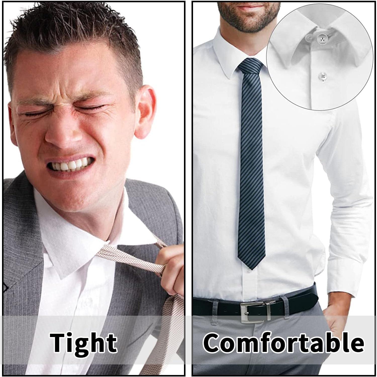 Extensores de Collar Ajustables Zyvoreliax para Camisas - 6 Pcs