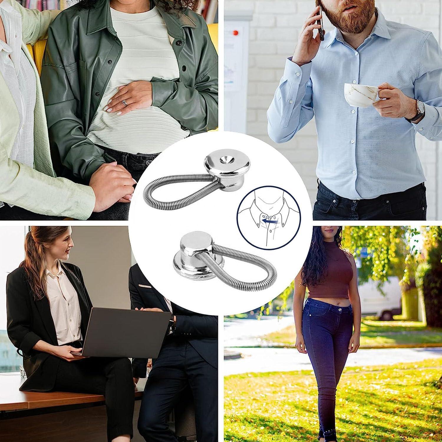 Extensores de Collar Ajustables Zyvoreliax para Camisas - 6 Pcs