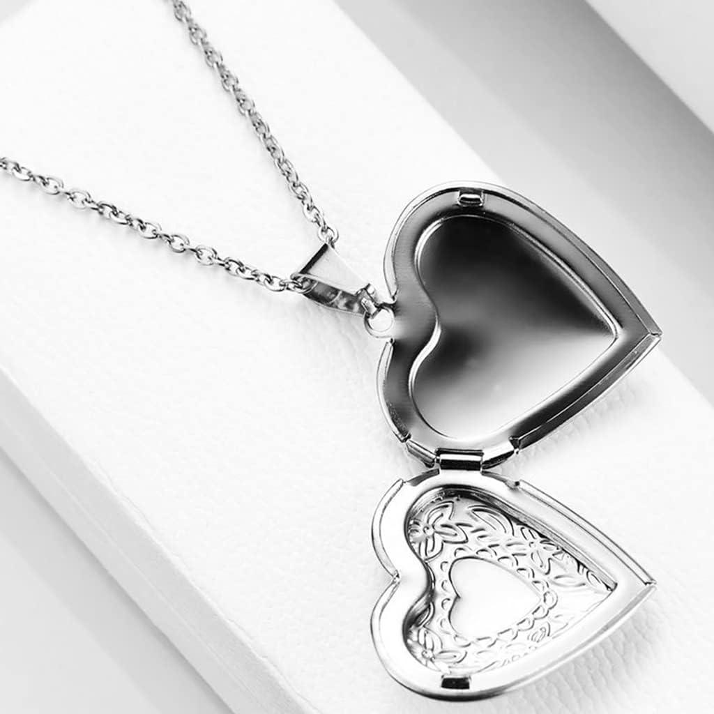 Collar medallón floral acero inoxidable Jude Jewelers