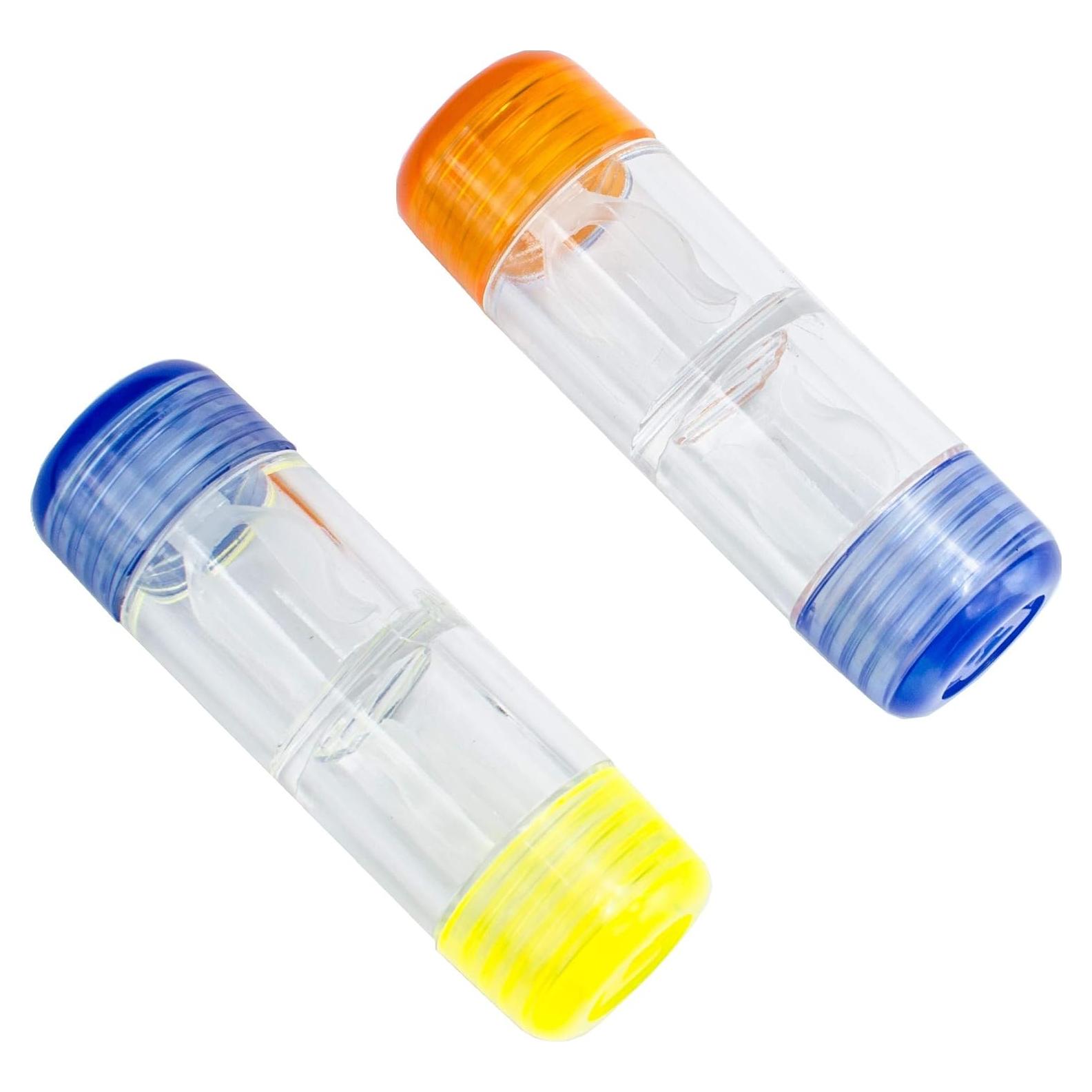 Estuches de Lentes de Contacto Duras Sports World Vision - 2 Pcs