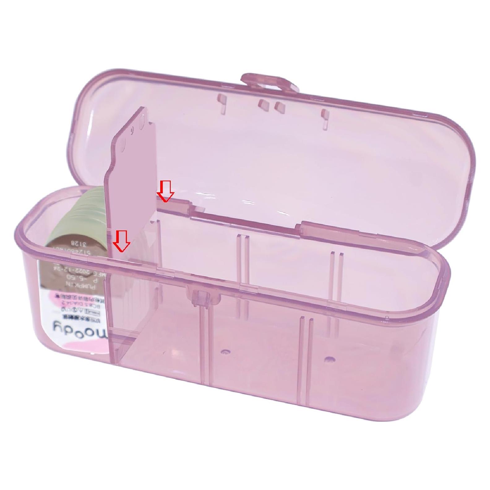 Kit Organizador Lentes de Contacto DIY Rosa 24PCS Viaje