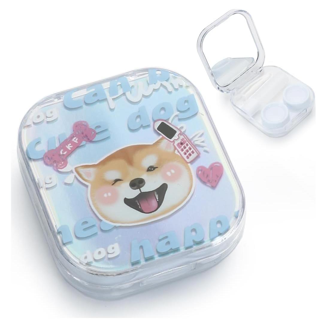 Caja de Lentes de Contacto Vifirstew con Espejo y Herramienta