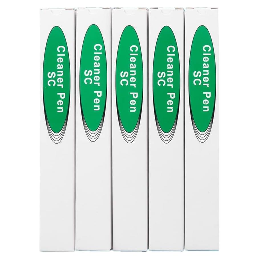 Bolígrafo Limpiador de Conectores de Fibra Óptica NewMainOne 5PCS