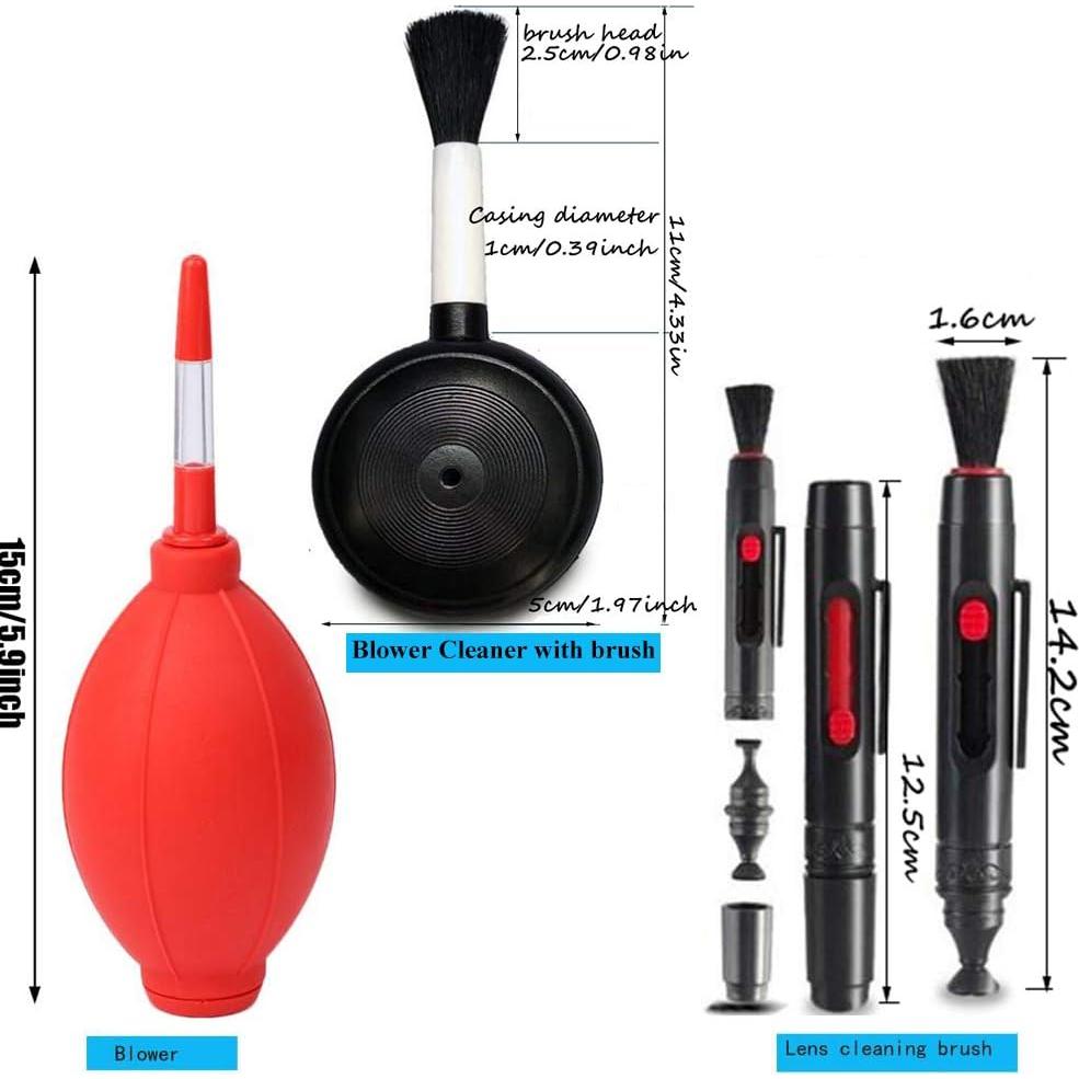 Kit de Limpieza de Cámara Dearjana con Soplador y Cepillo