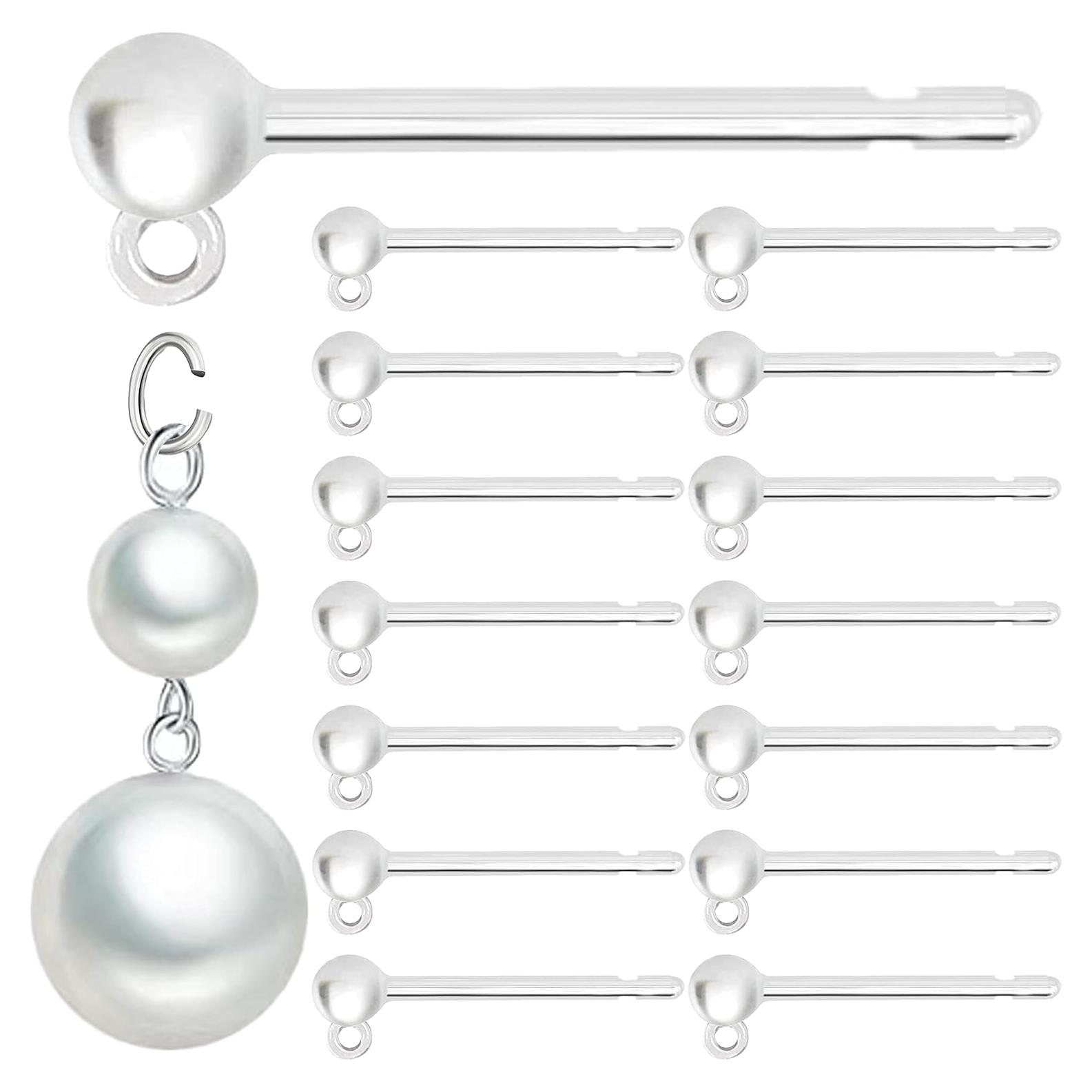 30 Ganchos de Pendientes Anti Alergia OwlkOrmy 17x12mm