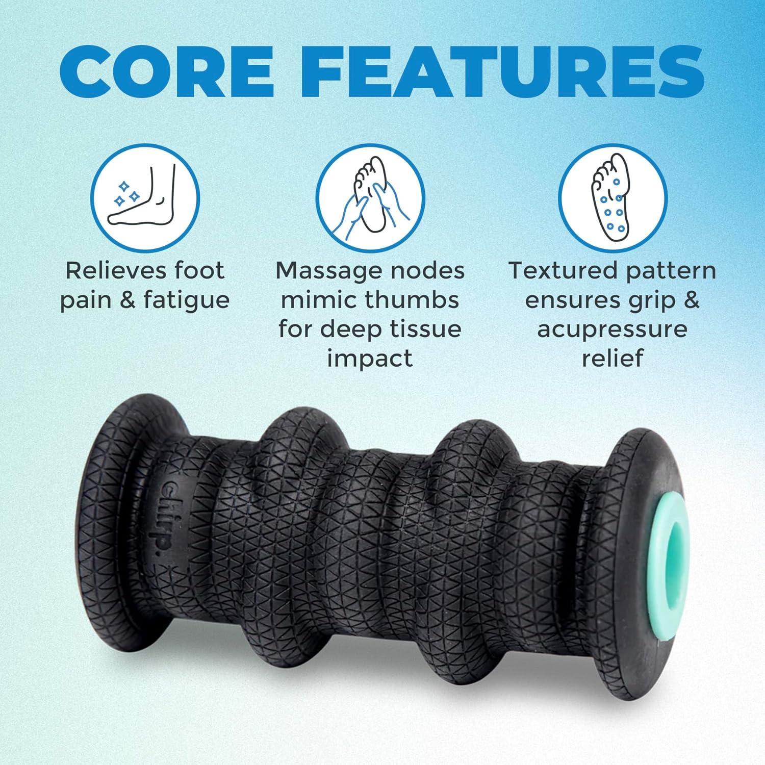 Rodillo de Masaje Chirp Wheel XR 5.08cm para Pies - Alivio Fascitis Plantar