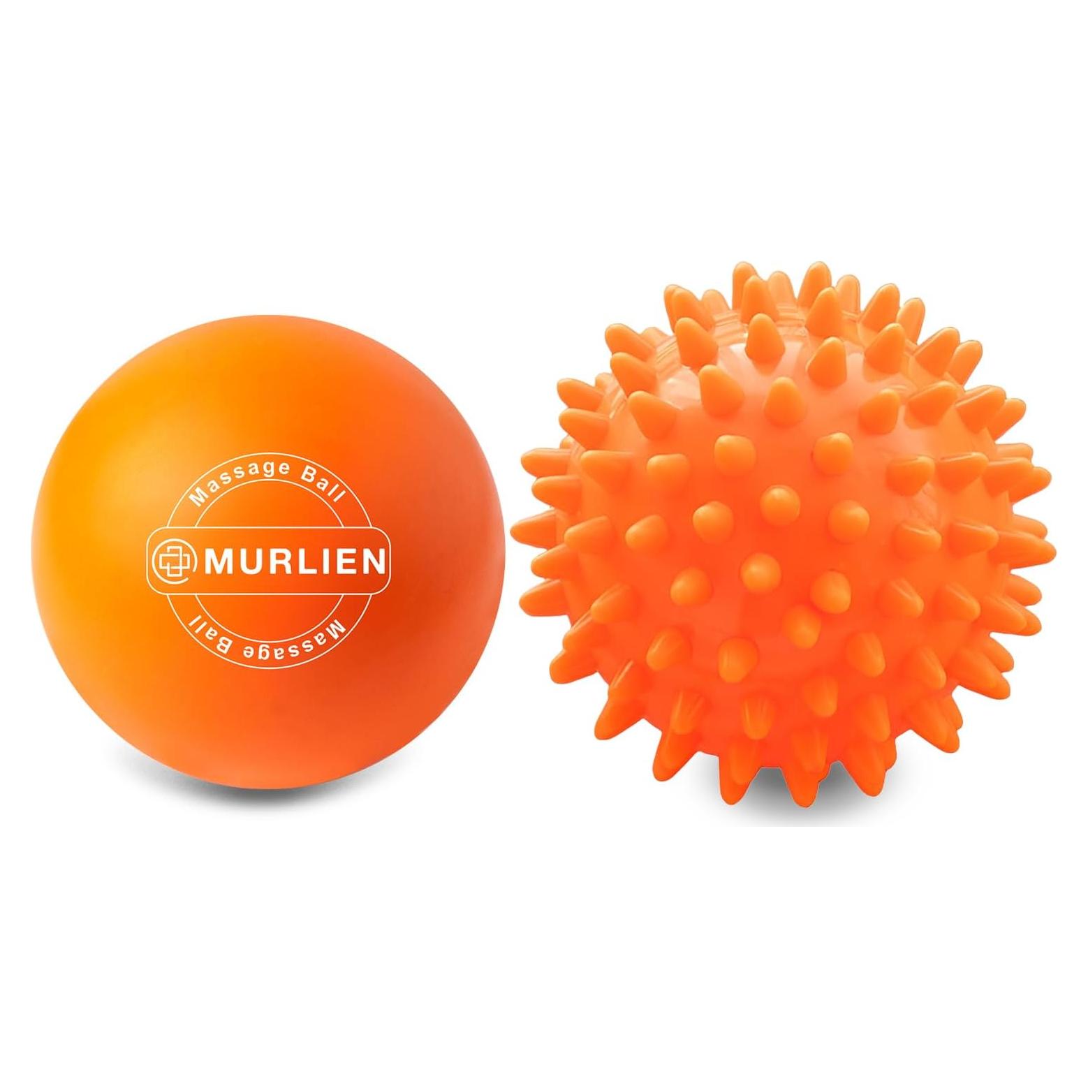 Juego de Pelotas de Masaje MURLIEN - Alivio Muscular Naranja