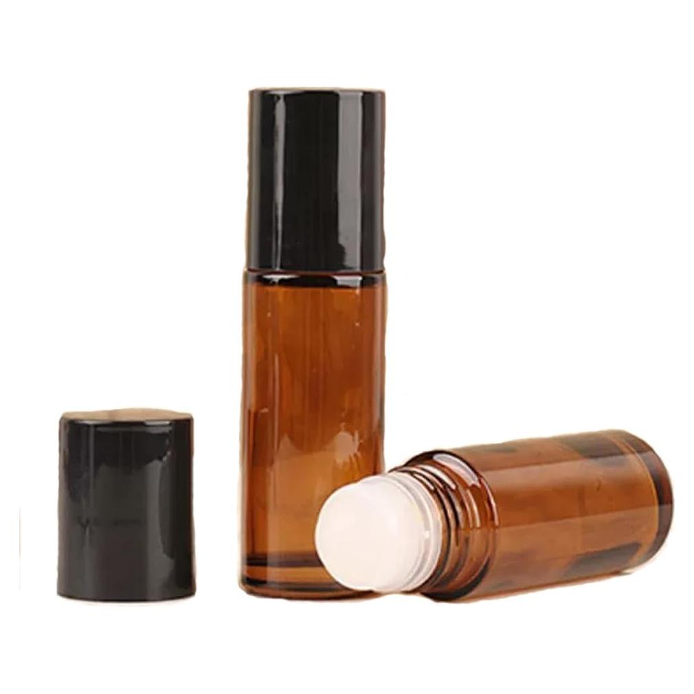 Botellas de Rodillo de Vidrio 30ml Cchenxxi - 2 Pcs Reutilizables