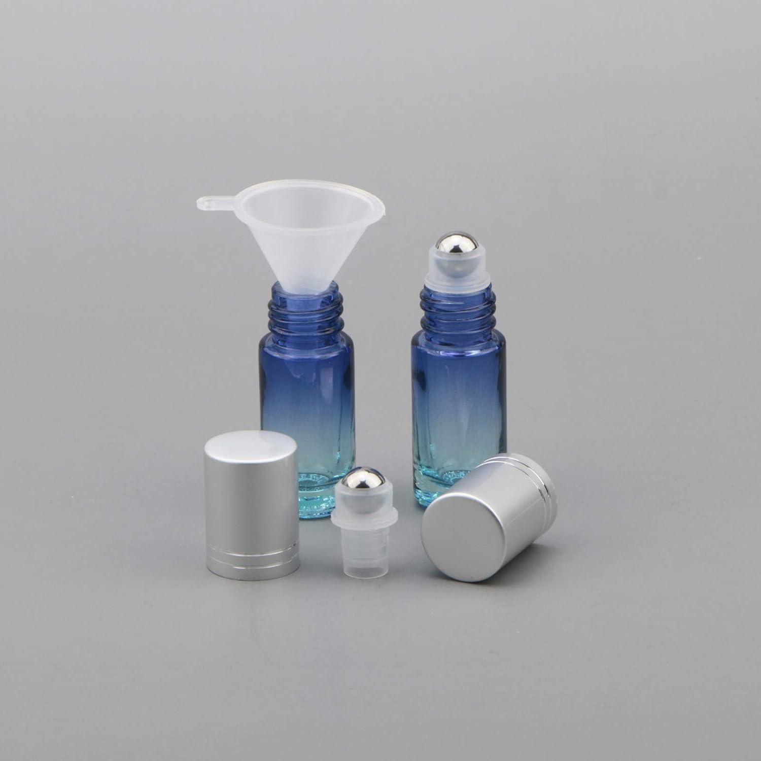 Botellas de Aceite Esencial Roller Kesell 10 Pack 5ml Vidrio