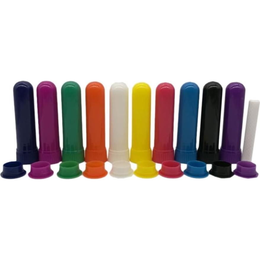 Inhaladores recargables Healifty 36 tubos vacíos para aceites