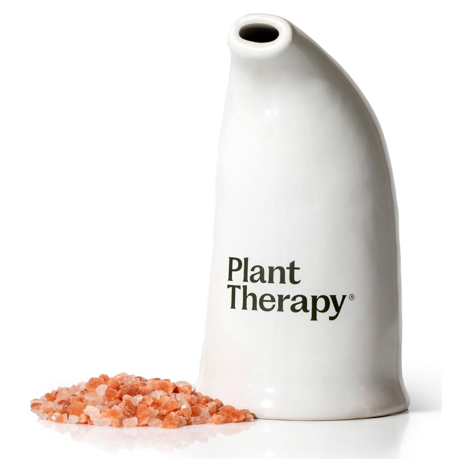 Inhalador de Sal Rosa del Himalaya Plant Therapy 8.5 cm