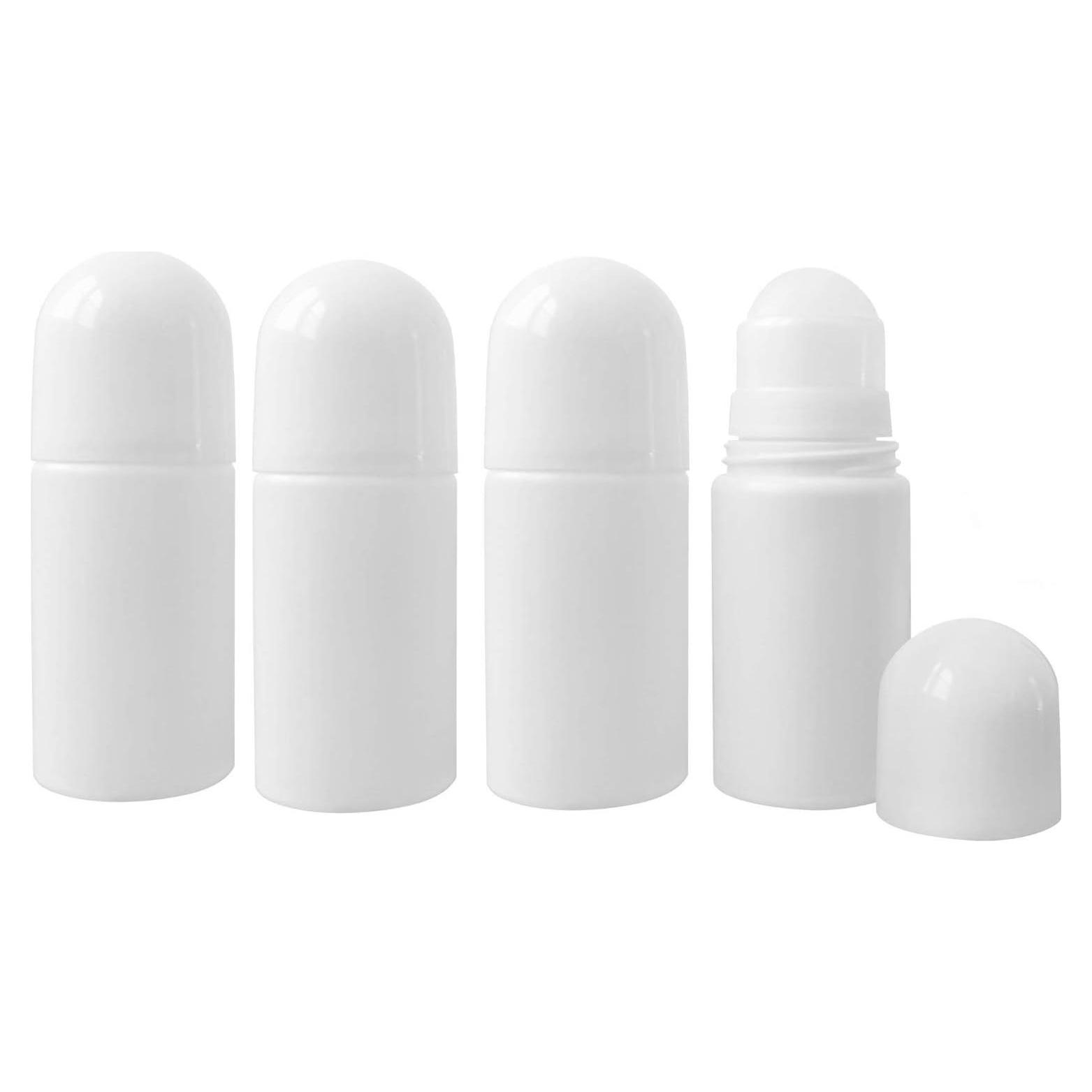 Juego de 4 Botellas Roll On Recargables 50ml Mollensiuer
