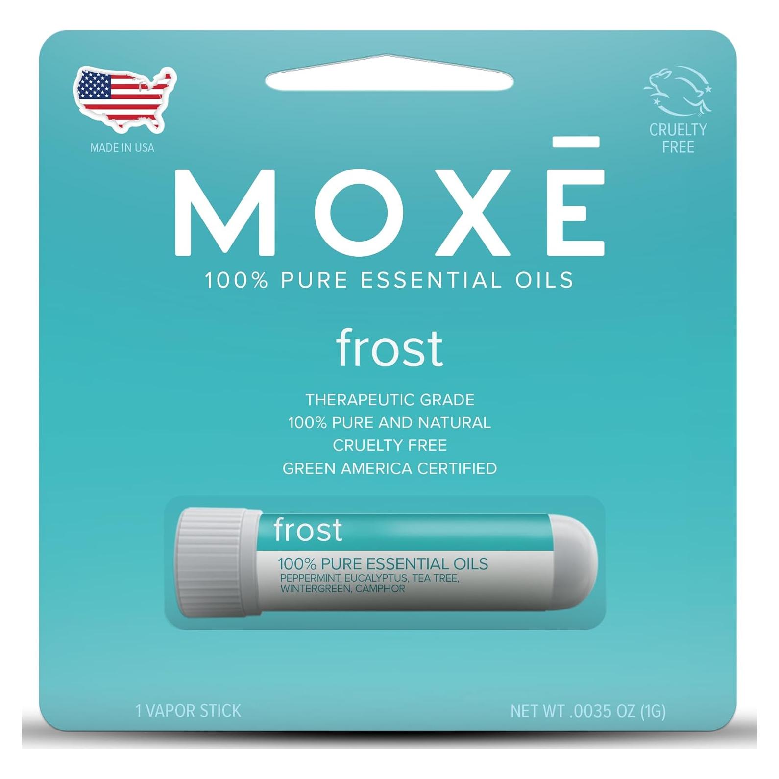 Inhalador Nasal de Aromaterapia MOXE Frost - Energizante 1 Paquete