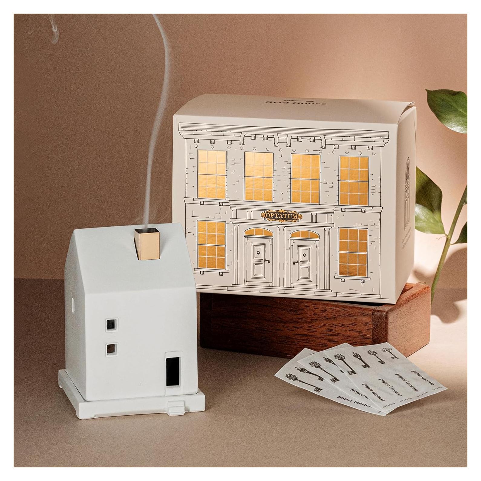 Juego de quemador de incienso Funshine con 48 piezas de papel