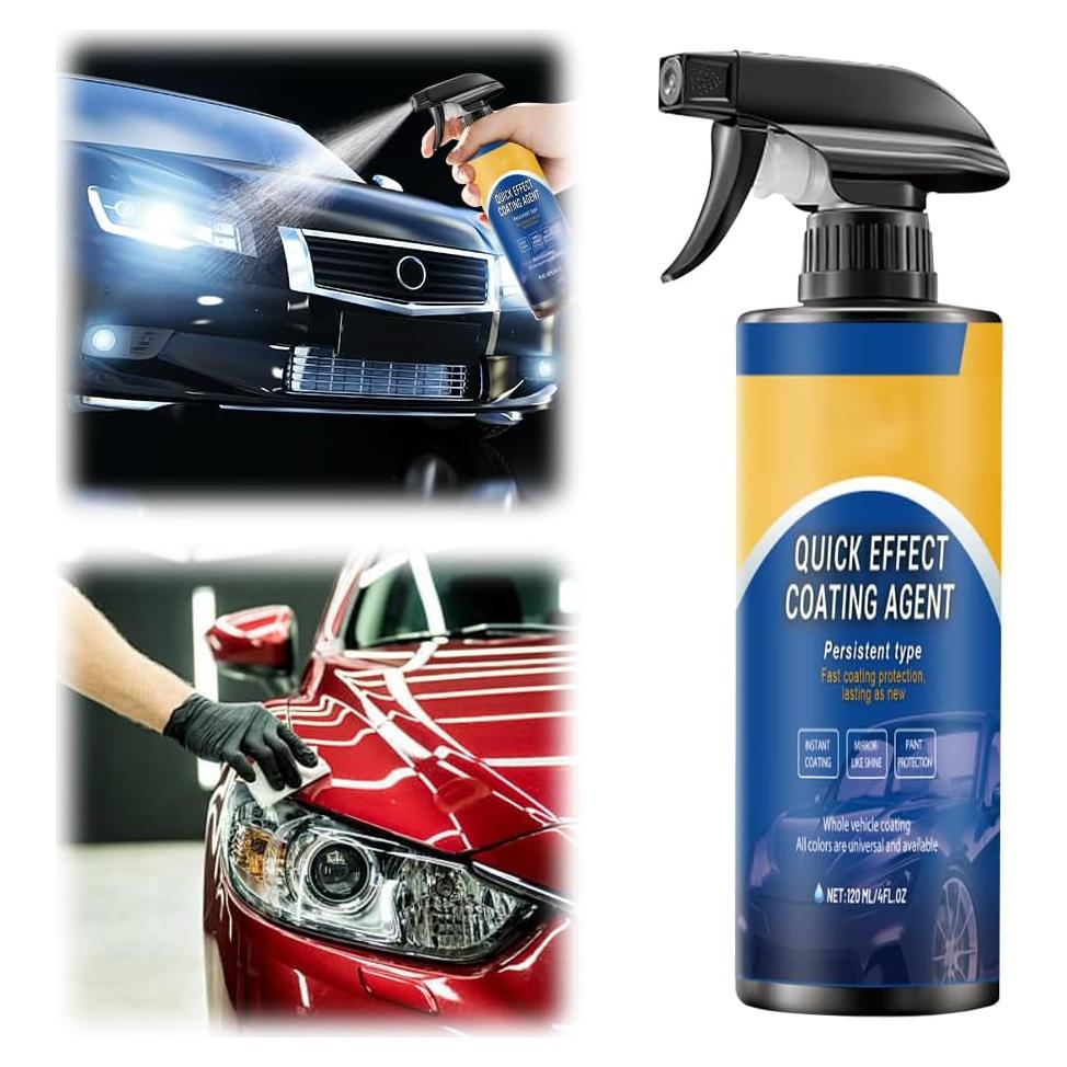 Spray de recubrimiento rápido OZDOZD 120ml para automóviles