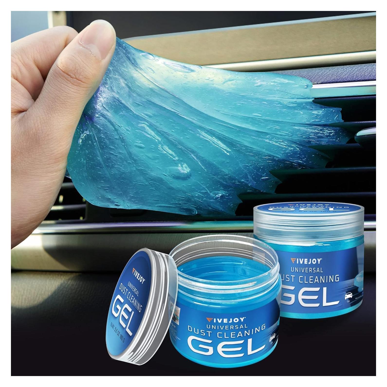 FiveJoy Gel Limpiador Universal 371g - Masilla para Automóviles y Oficina