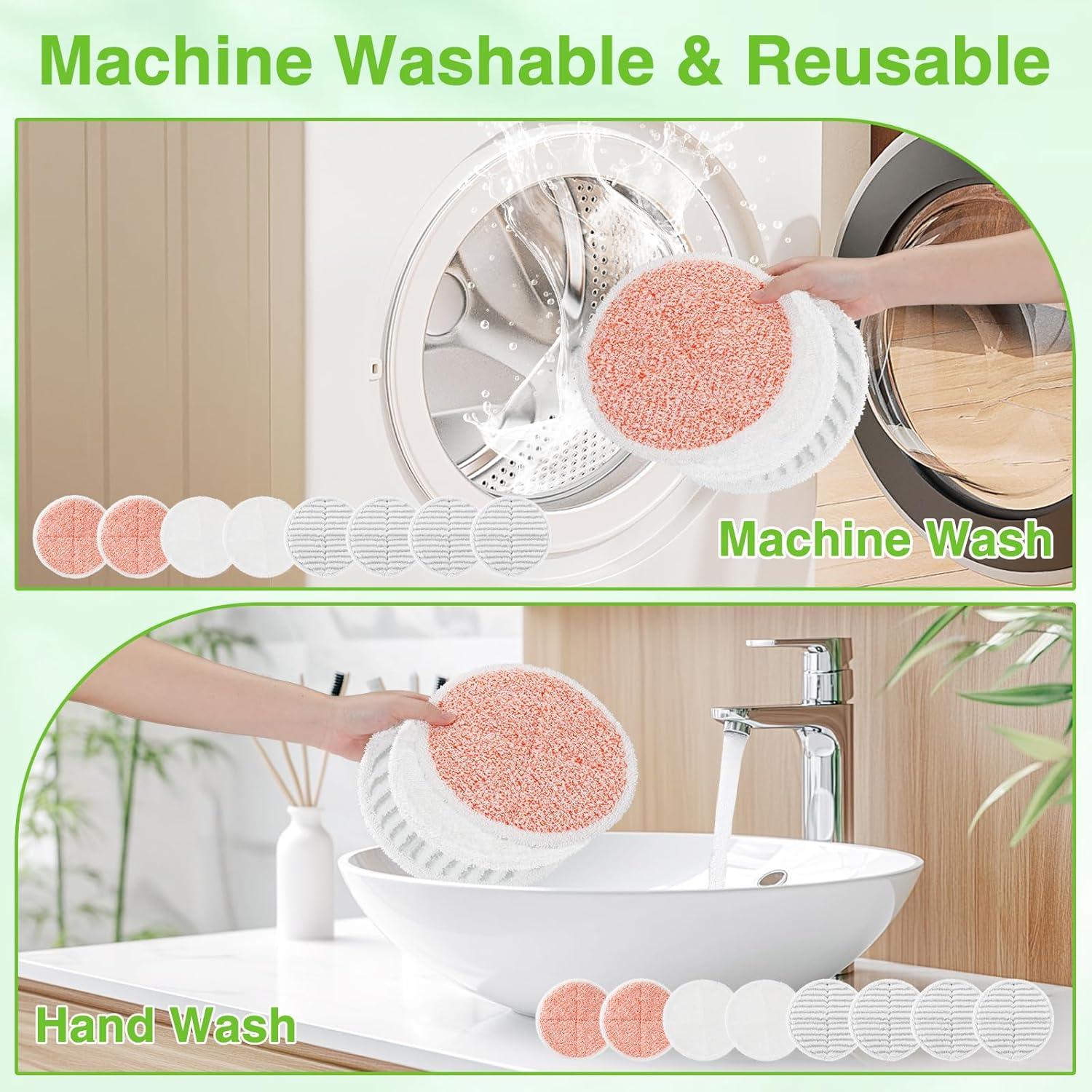 Almohadillas de Reemplazo Bissell Spinwave 2124 - 8 Piezas