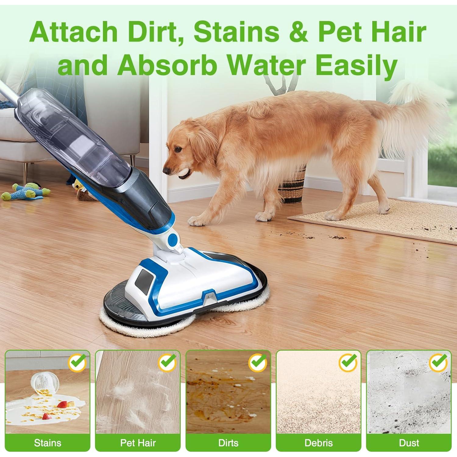 Almohadillas de Reemplazo Bissell Spinwave 2124 - 8 Piezas