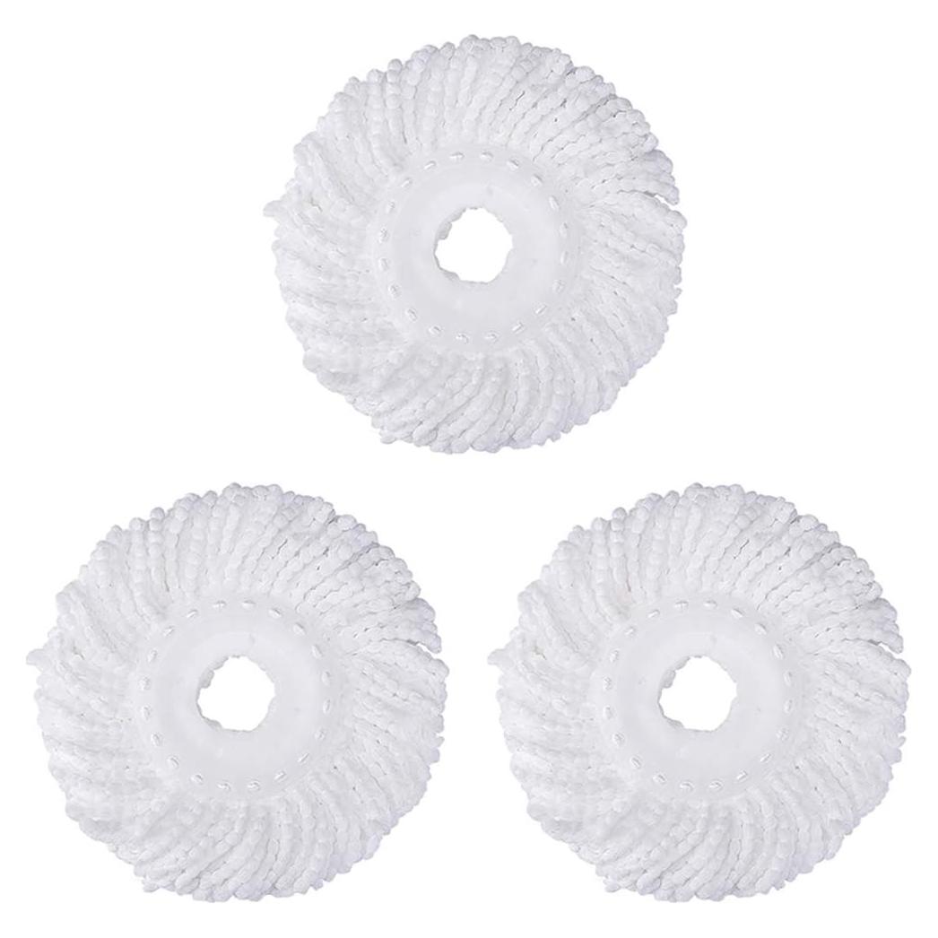 Cabezas de Mopa Giratoria Microfibra DANGSHAN 3 Pack 16 cm
