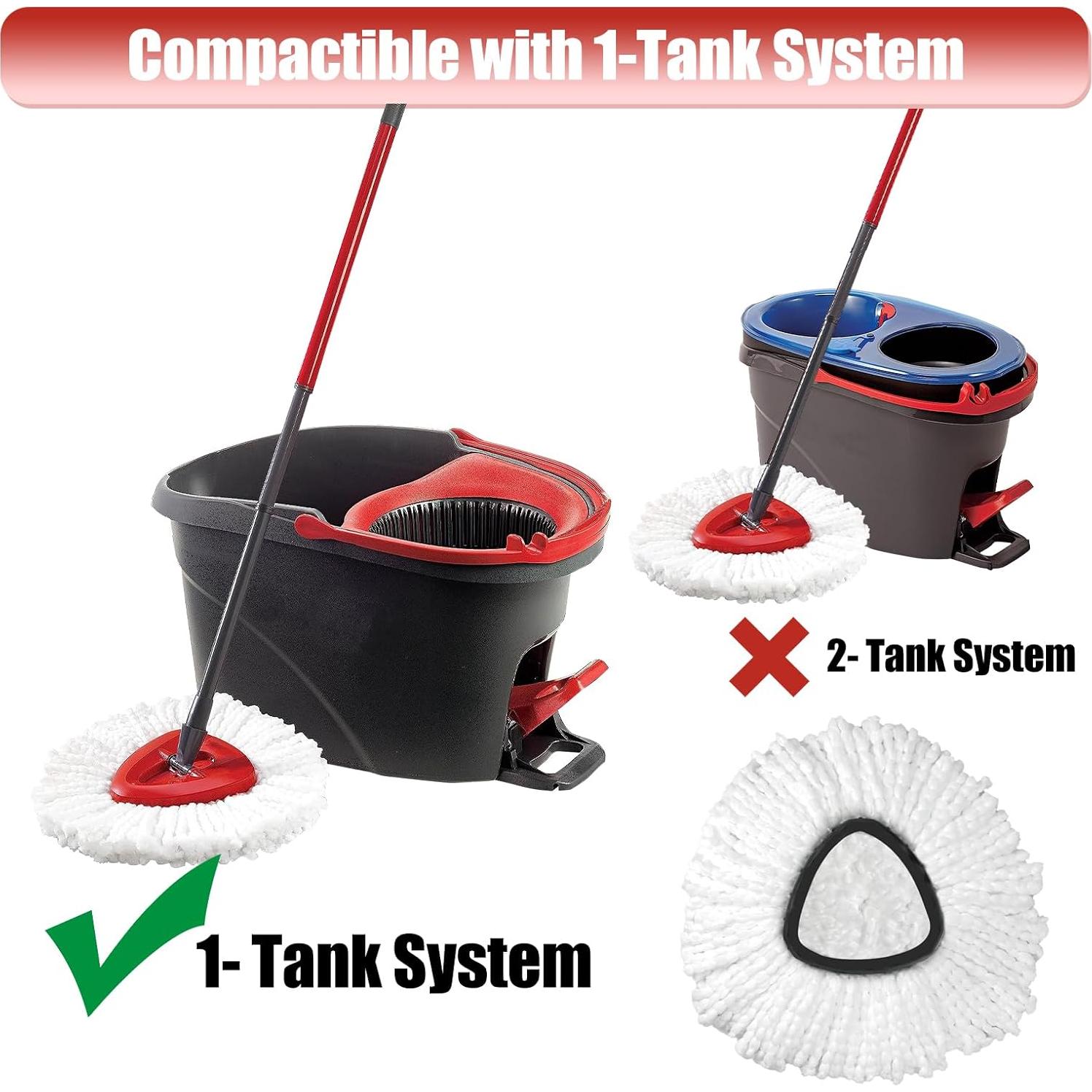 Cabezas de Mopa Giratoria Koolstuffs 3 Recambios Microfibra