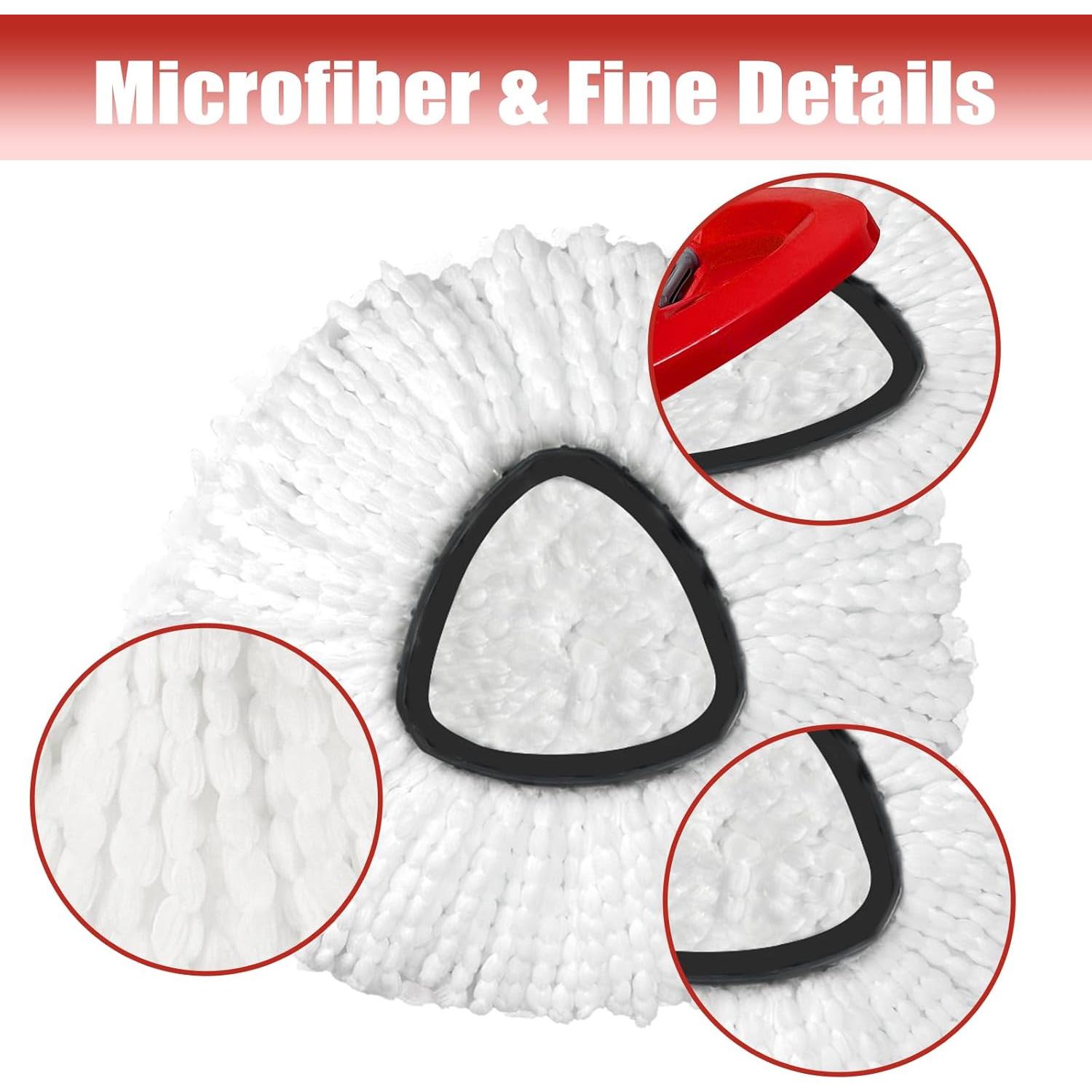 Cabezas de Mopa Giratoria Koolstuffs 3 Recambios Microfibra