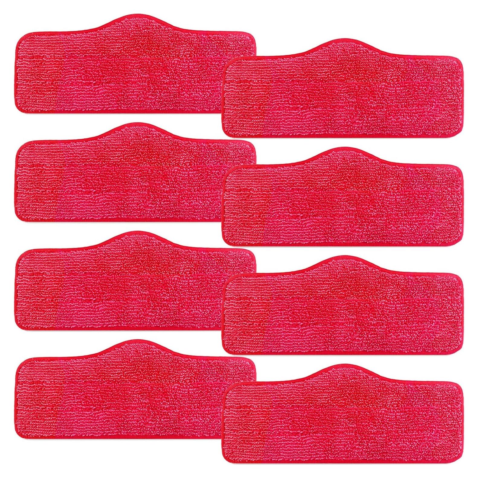 8 Almohadillas de Microfibra Reemplazo para Limpiador Schenley