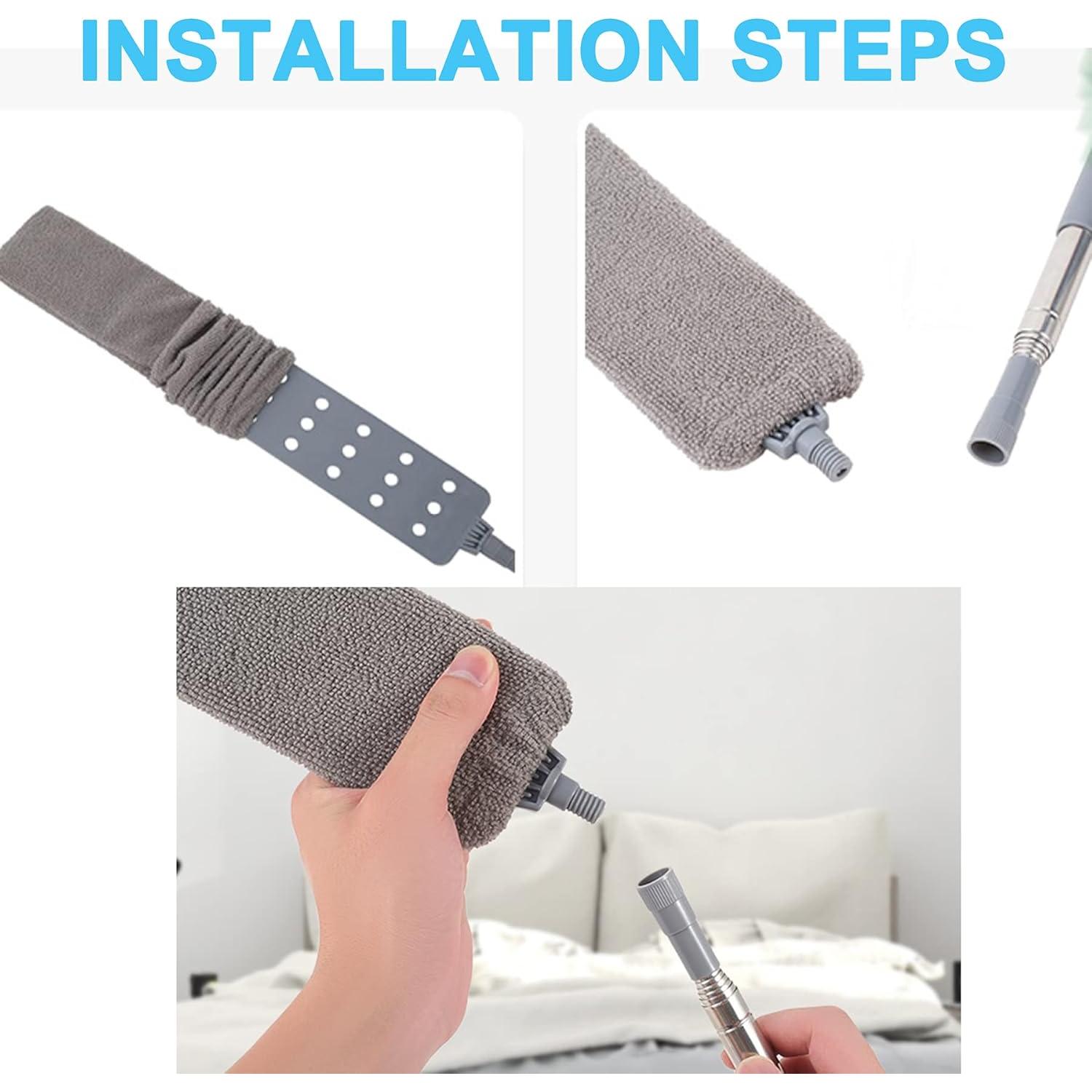 Plumero Extensible Jonbyi para Espacios Estrechos 66-140 cm