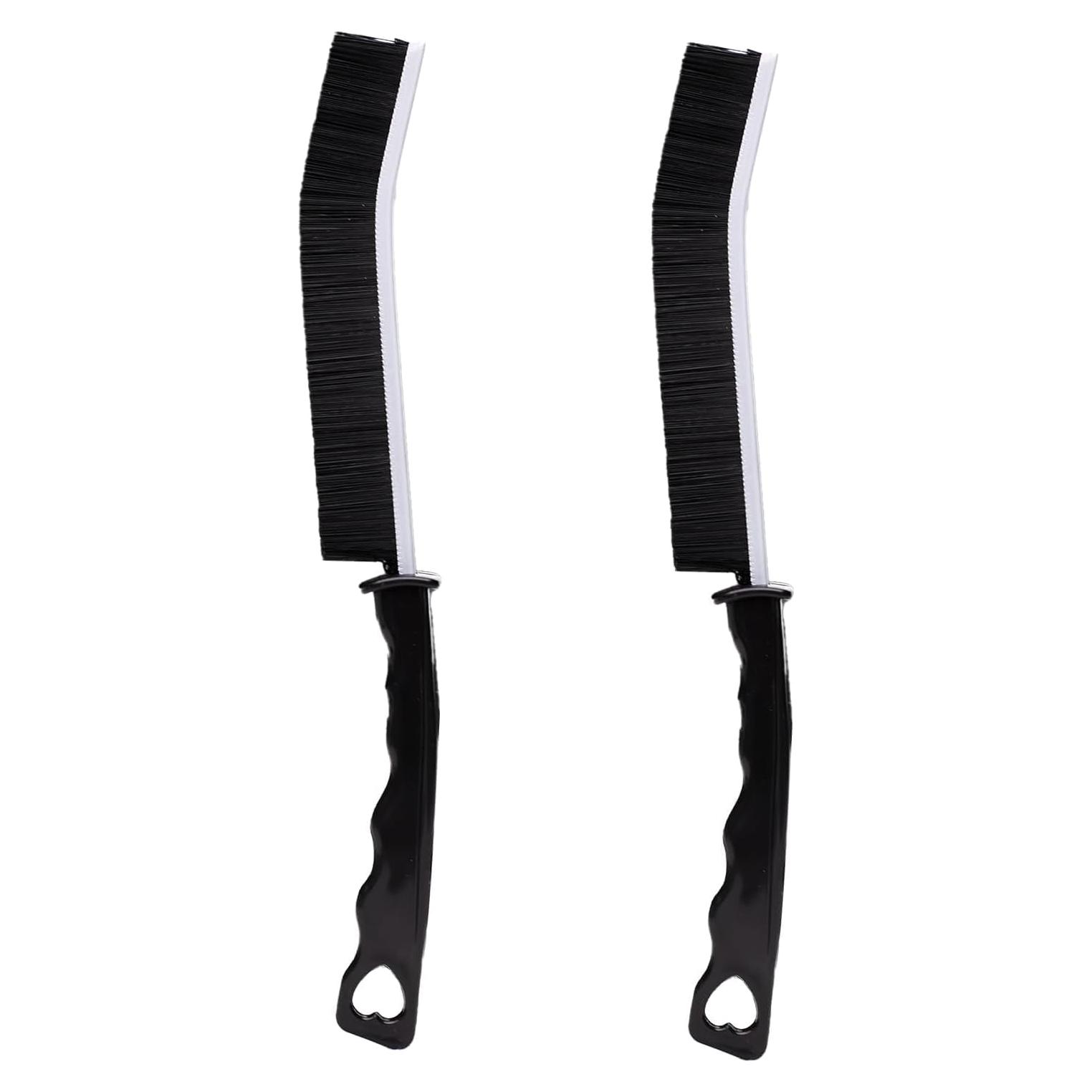 Cepillo de limpieza de ranuras Genérico - 2 unidades, negro