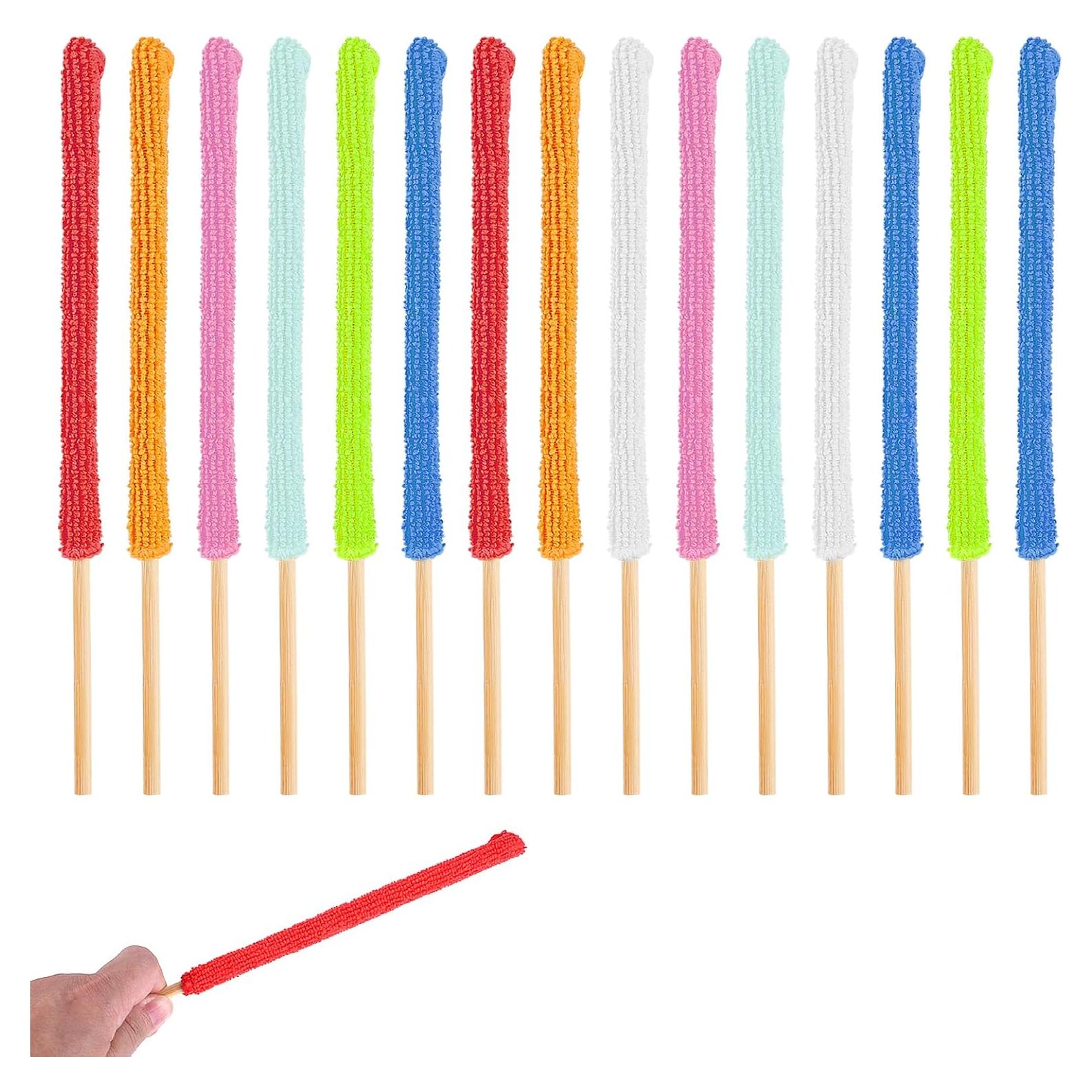 Plumero Pequeño de Microfibra Piriuuo 15 Pcs 26.5 cm