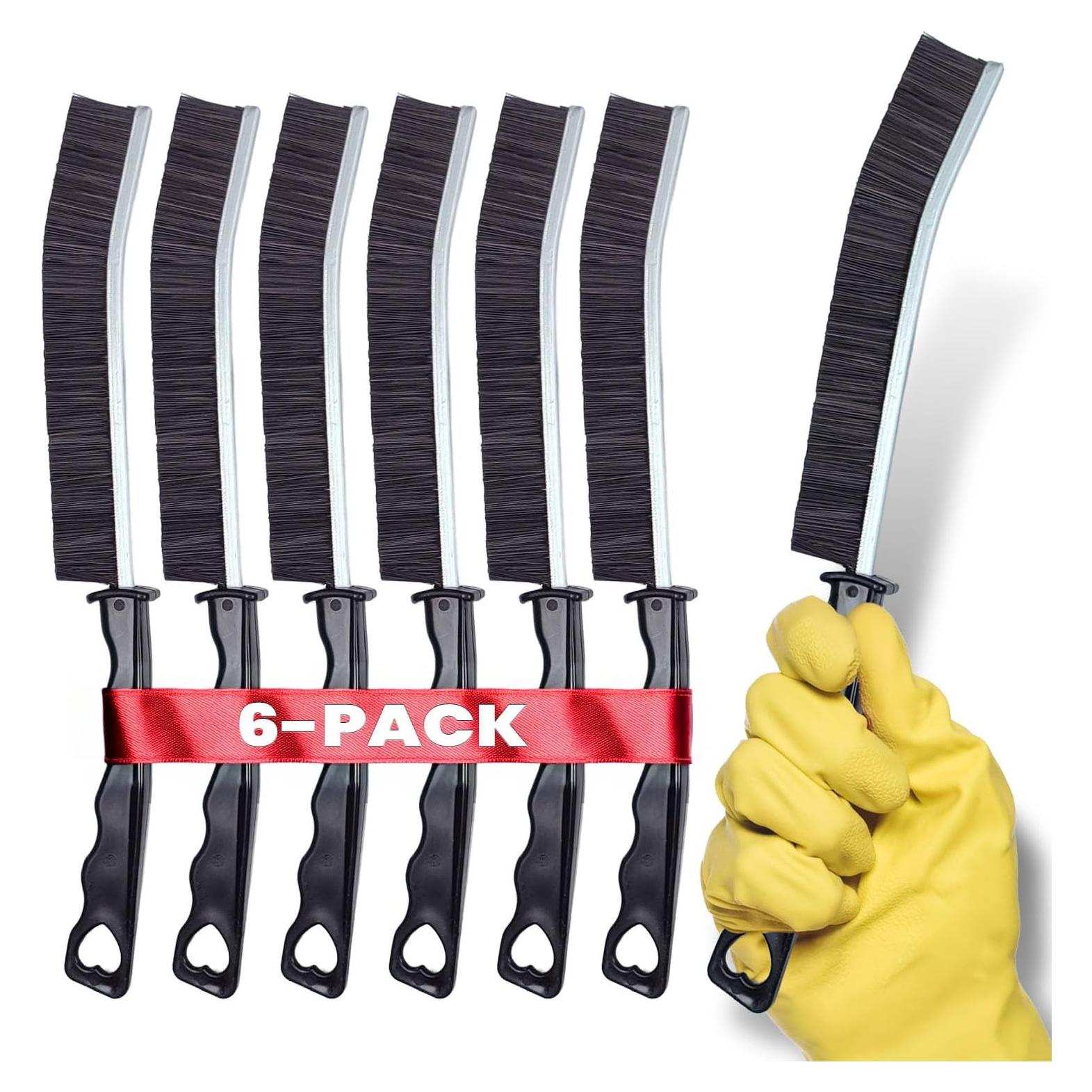 Juego de Cepillos de Limpieza de Grietas 6 Piezas KT Deals