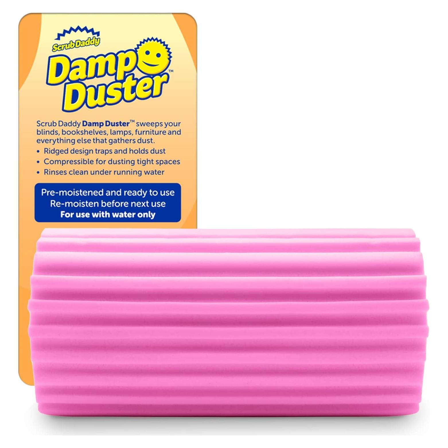 Esponja Mágica de Limpieza Scrub Daddy Damp Duster Rosa