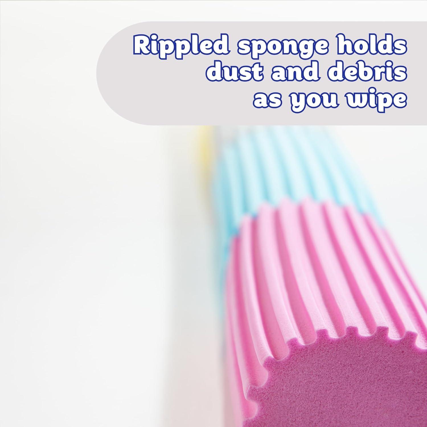 Esponja Mágica de Limpieza Scrub Daddy Damp Duster Rosa