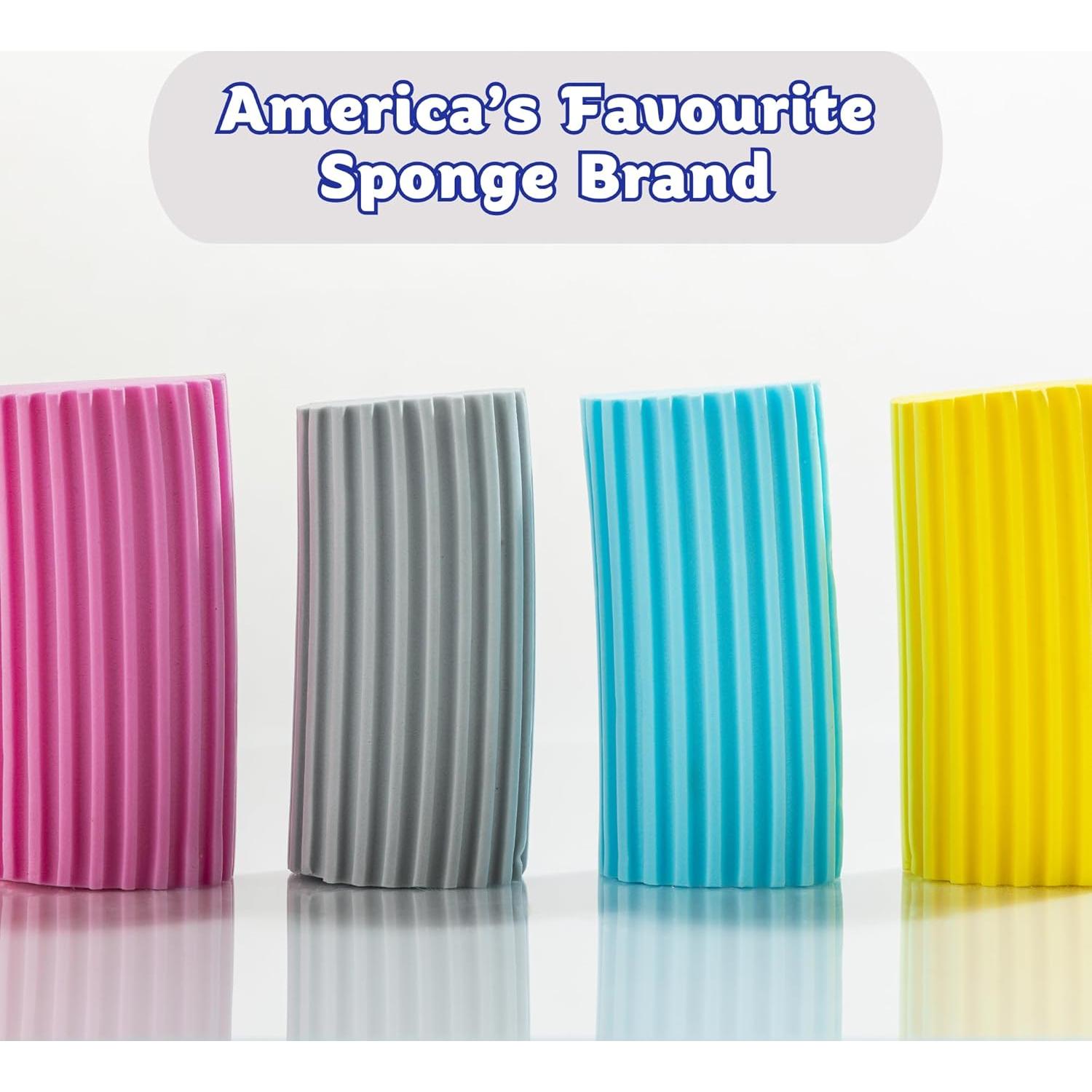 Esponja Mágica de Limpieza Scrub Daddy Damp Duster Rosa