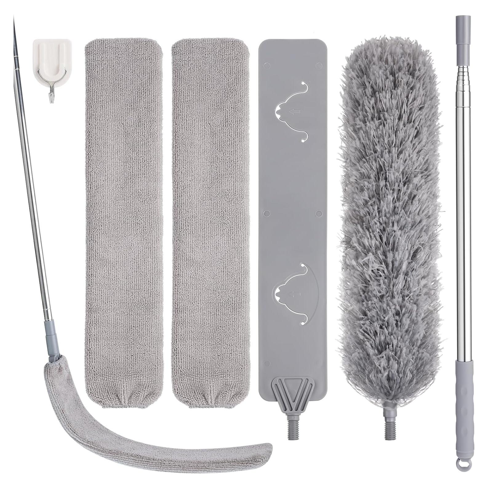 Juego de Plumero Retráctil Wlich 4 Piezas 30-100 Pulgadas