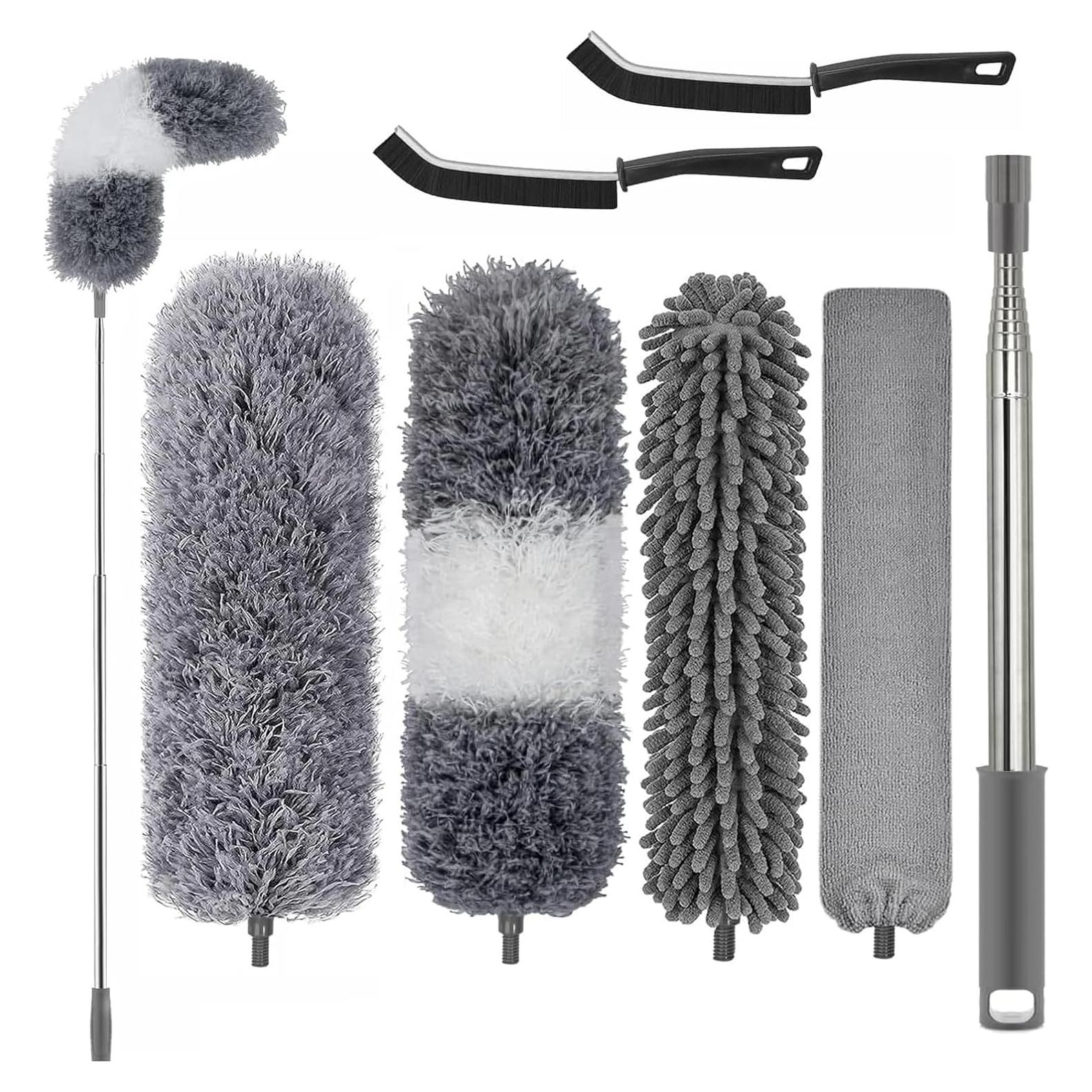 Plumero de Microfibra Retráctil OGGRXOR 30-100" para Limpieza